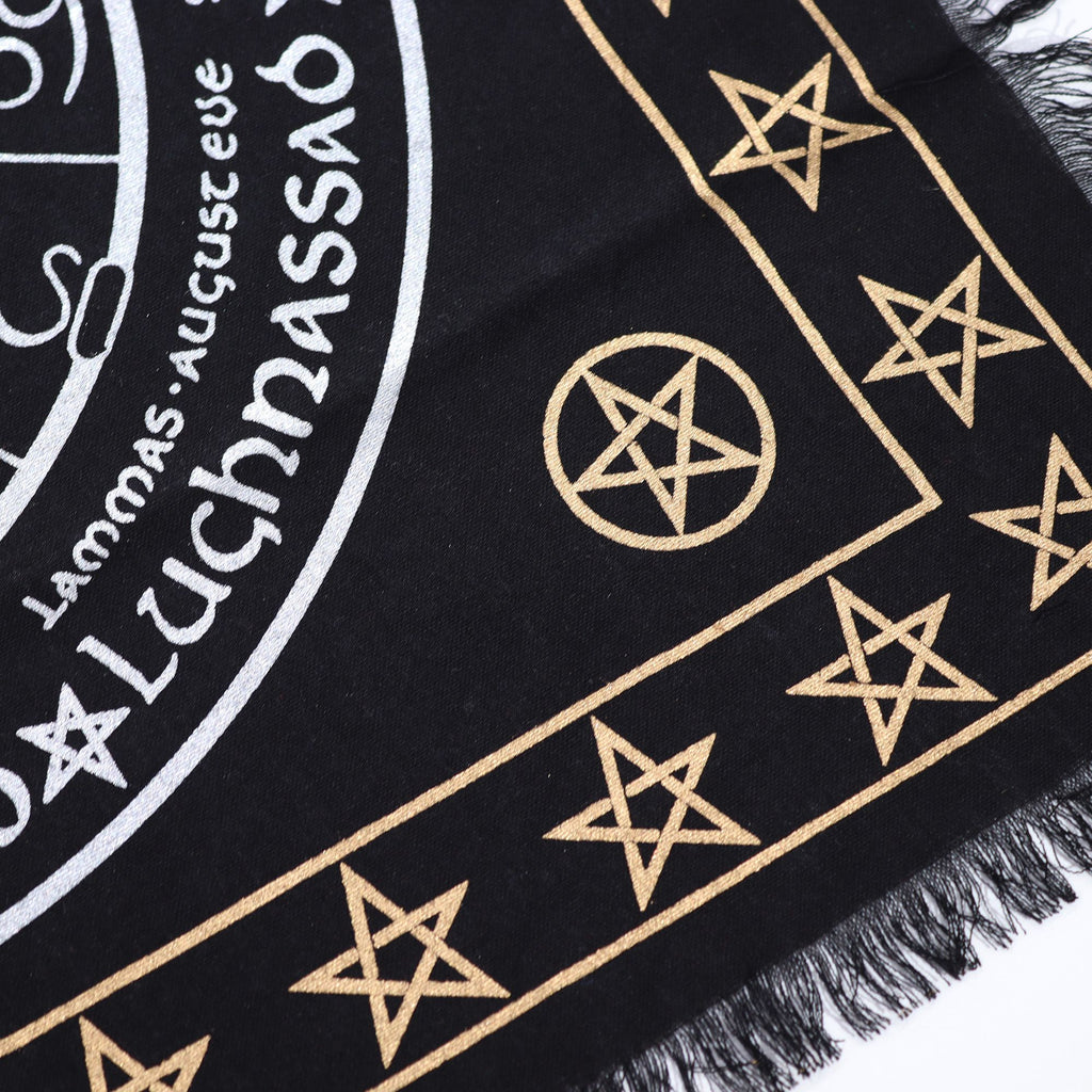 Tapis d'Autel Frangé – Vie Mort Renaissance