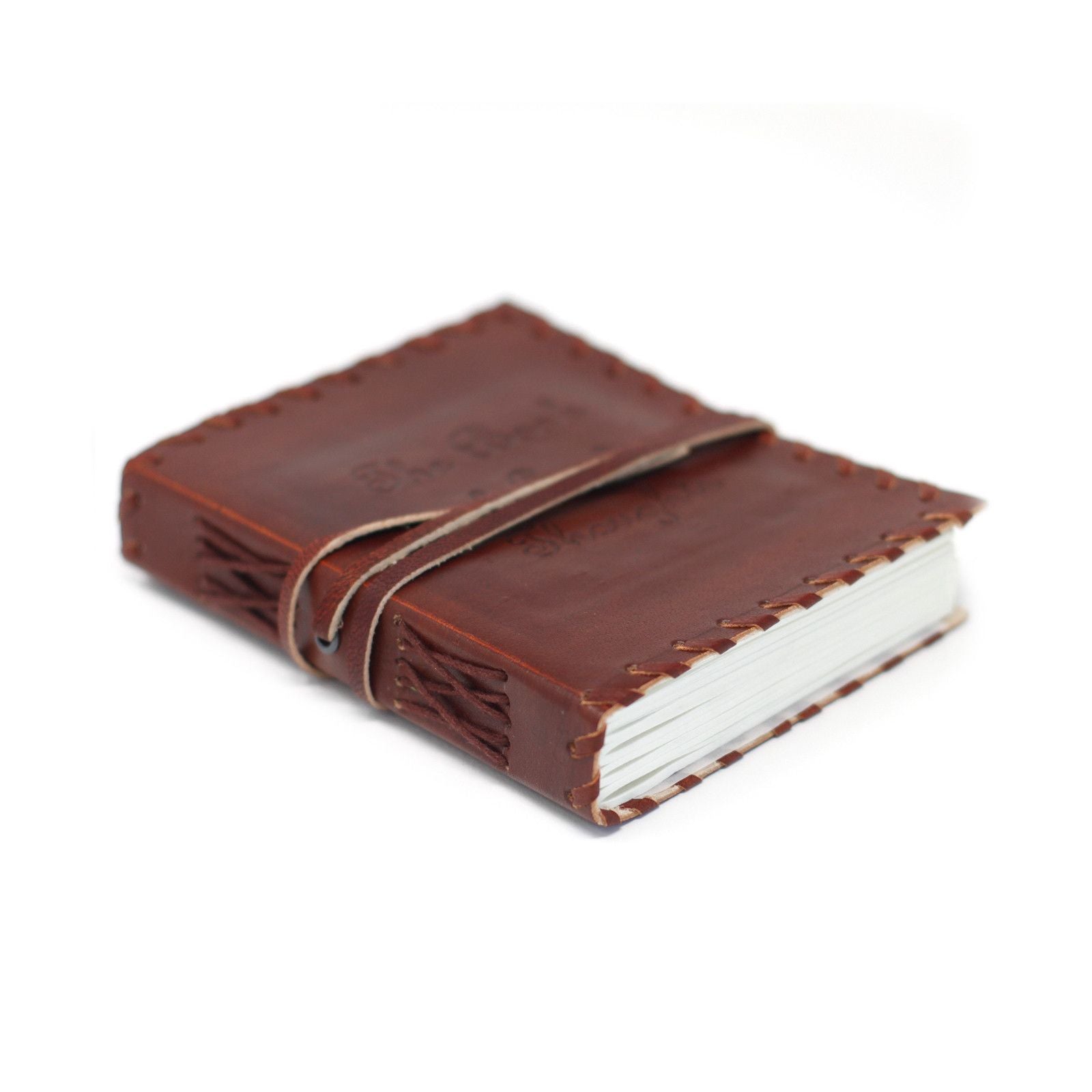 Carnet en Cuir – Book of Thoughts à Enroulement – 15×10 cm