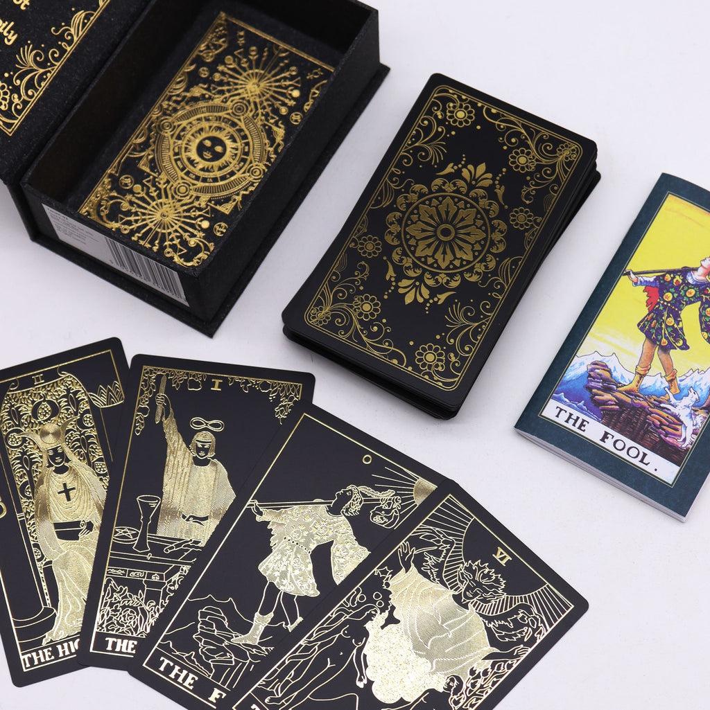 Tarot Or avec Livre – Coffret