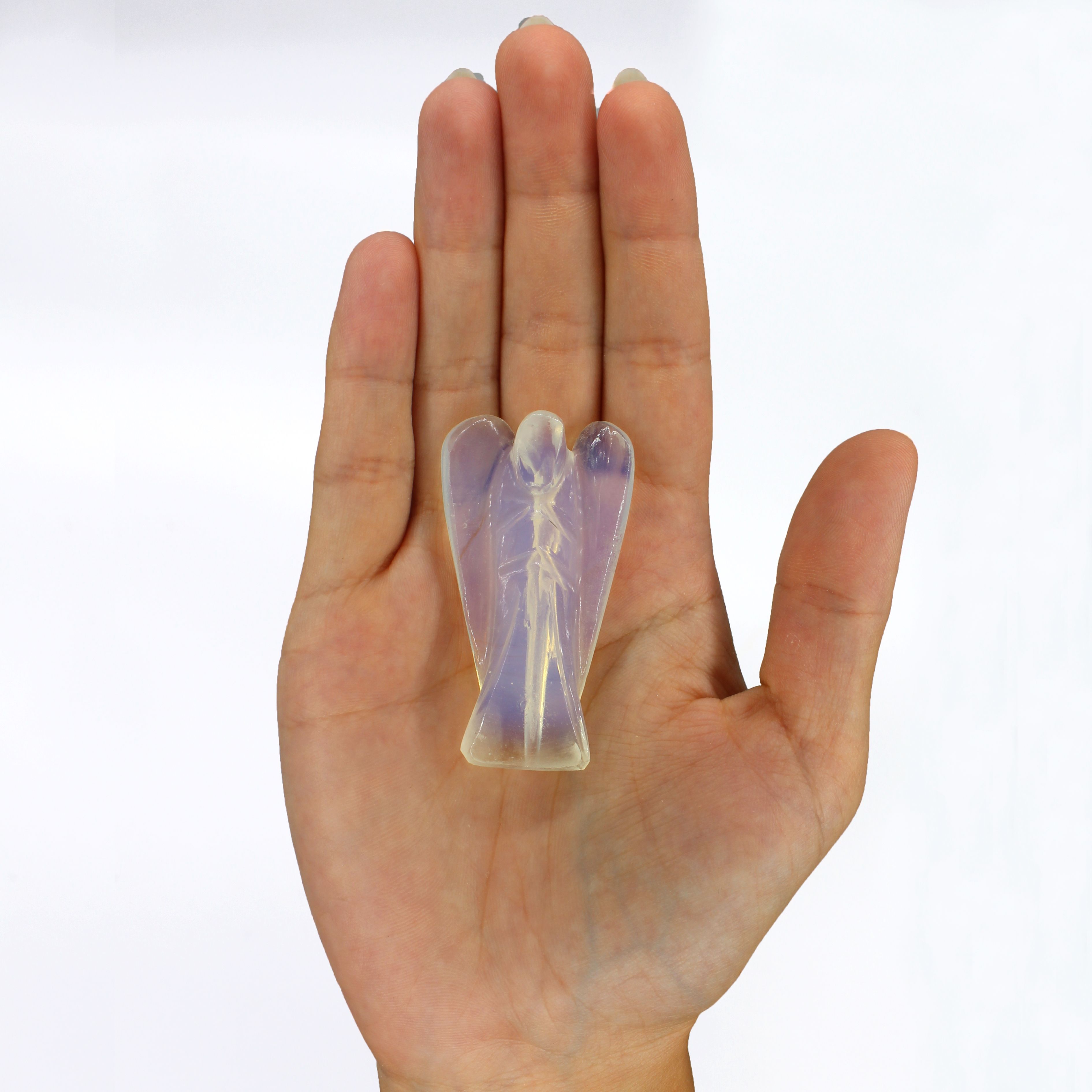 Ange en Gemme Sculpté – Opalite
