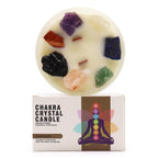 Grande Bougie Cristal – Sept Chakras