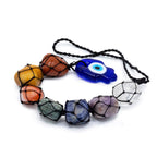 Pendentif Mural Chakras – Main de Hamsa