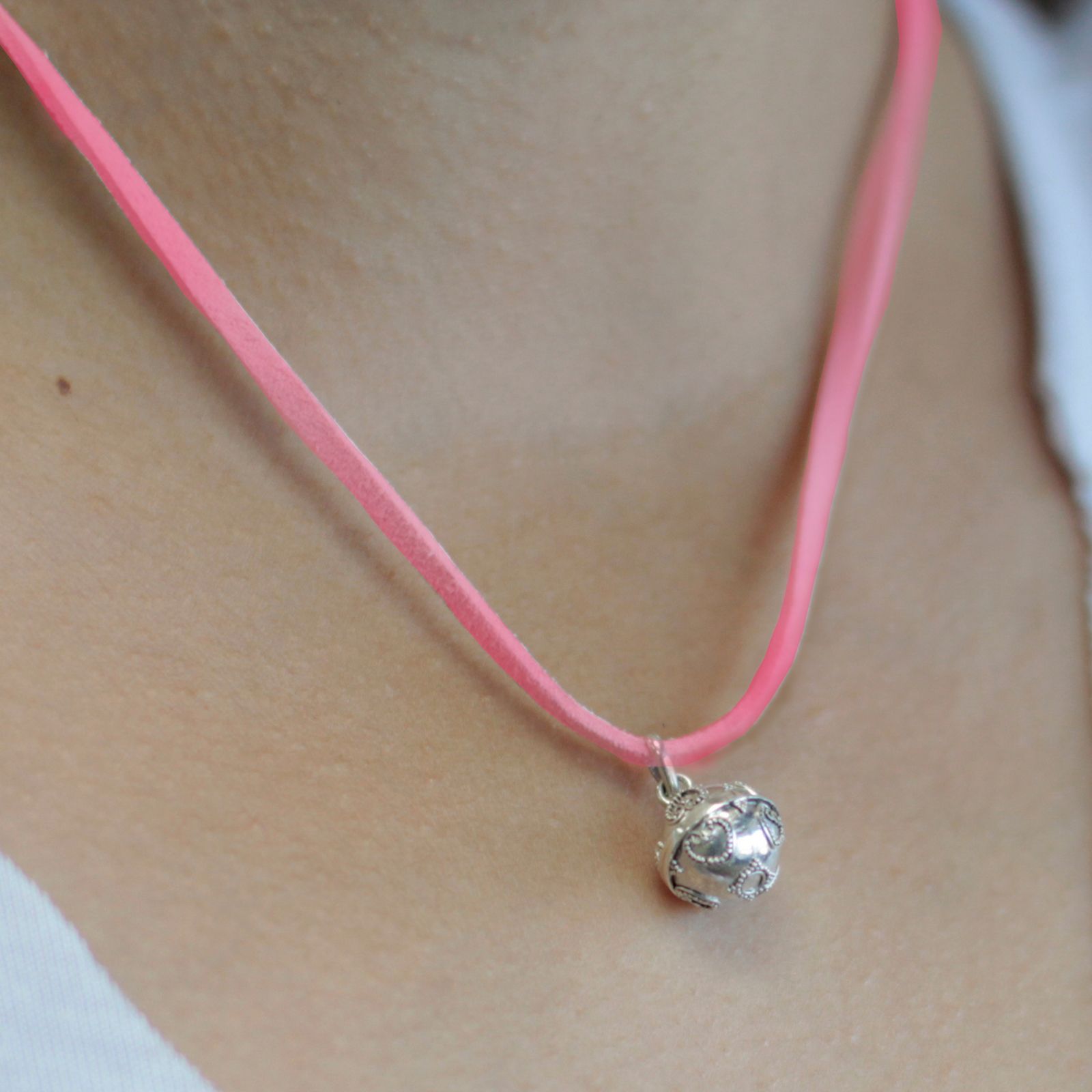 Cloche d'Ange en Argent 925 – "Love" – 12 mm