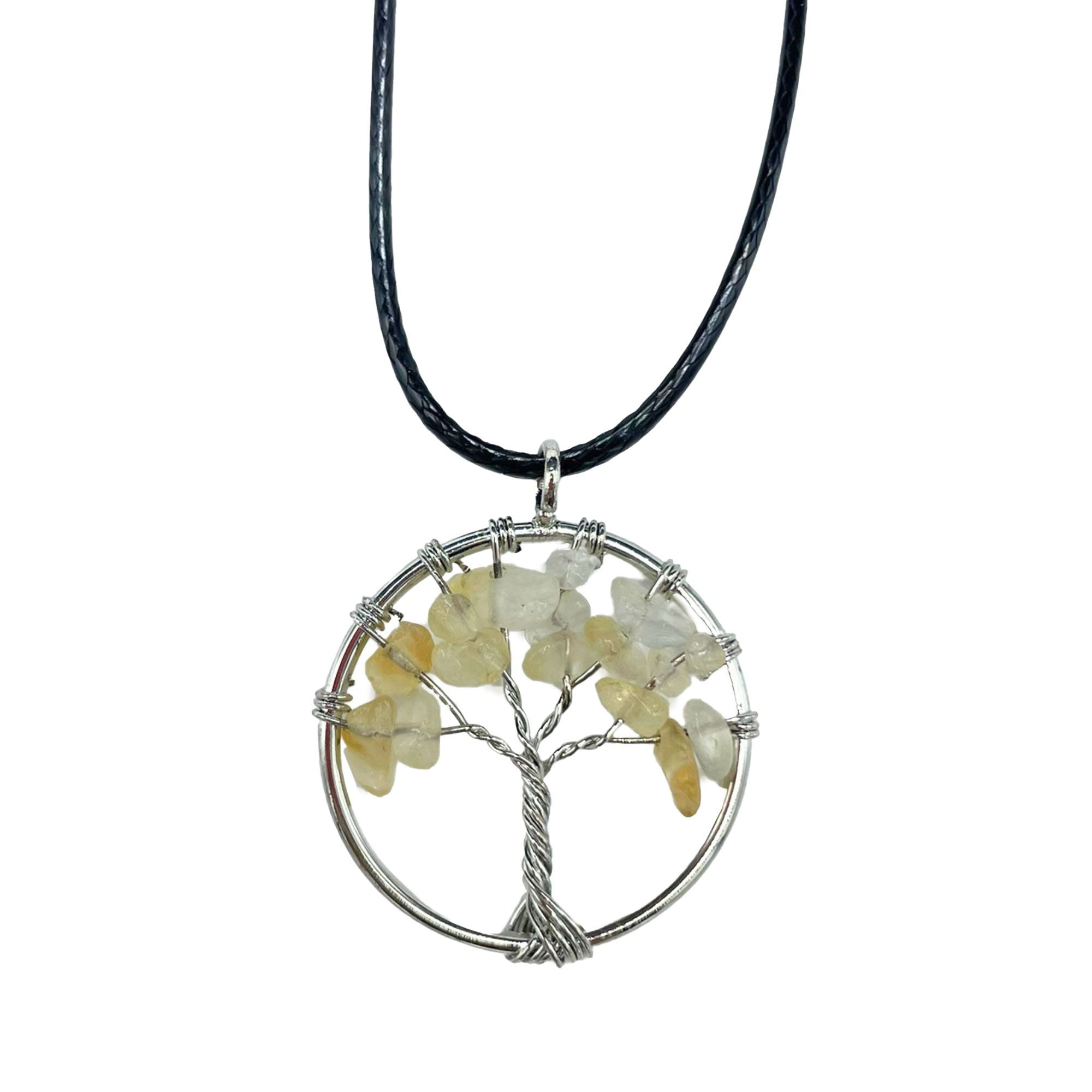 Collier Arbre de Vie – Feuillage de Cornaline