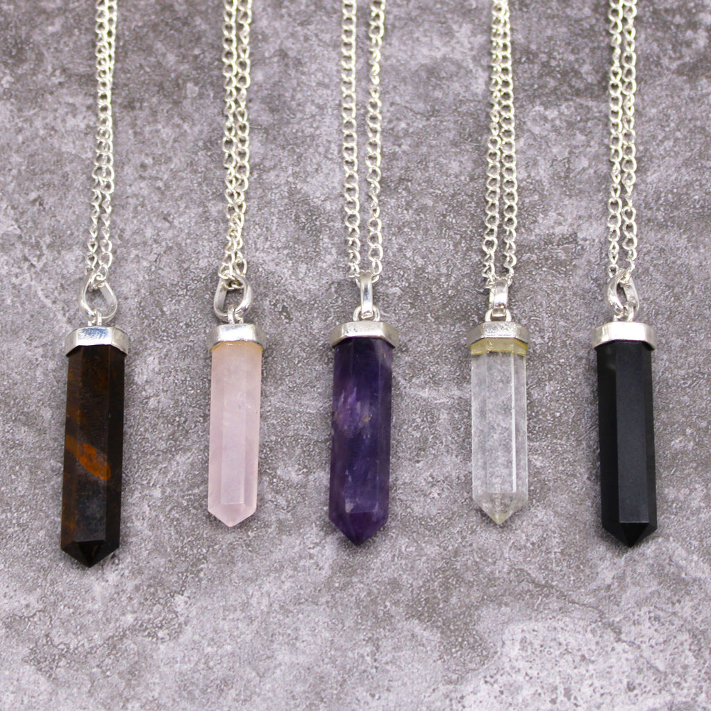 Pendentif Pointe – Améthyste