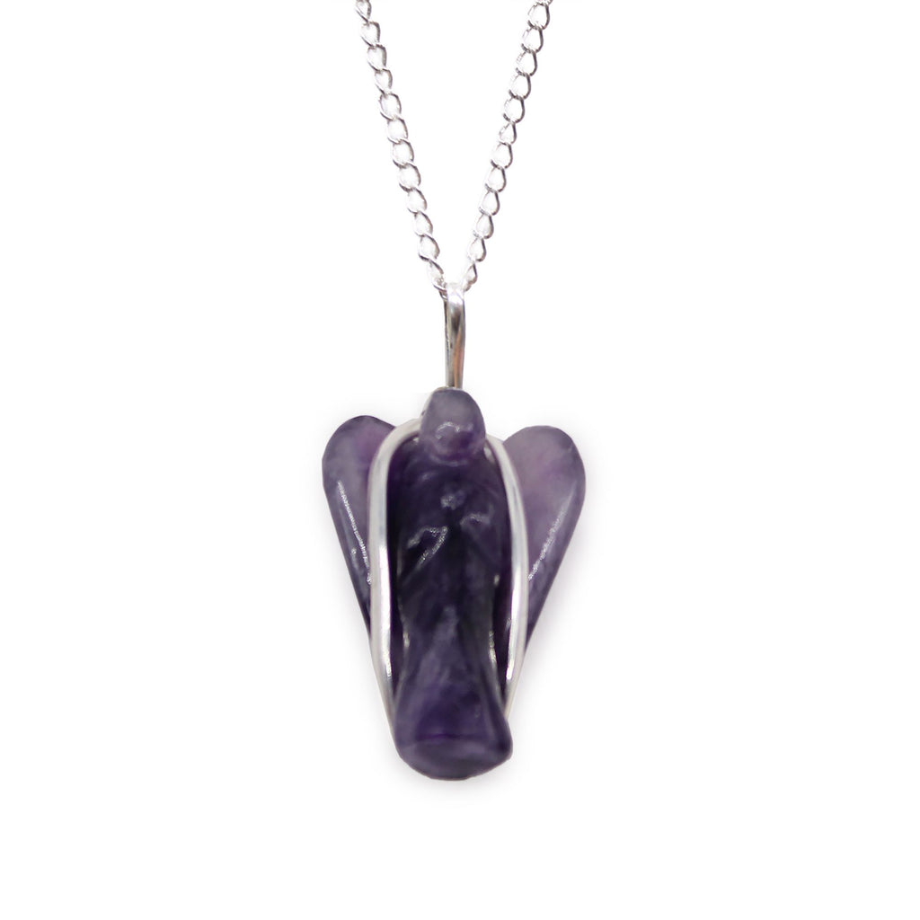 Pendentif Ange Gardien – Améthyste