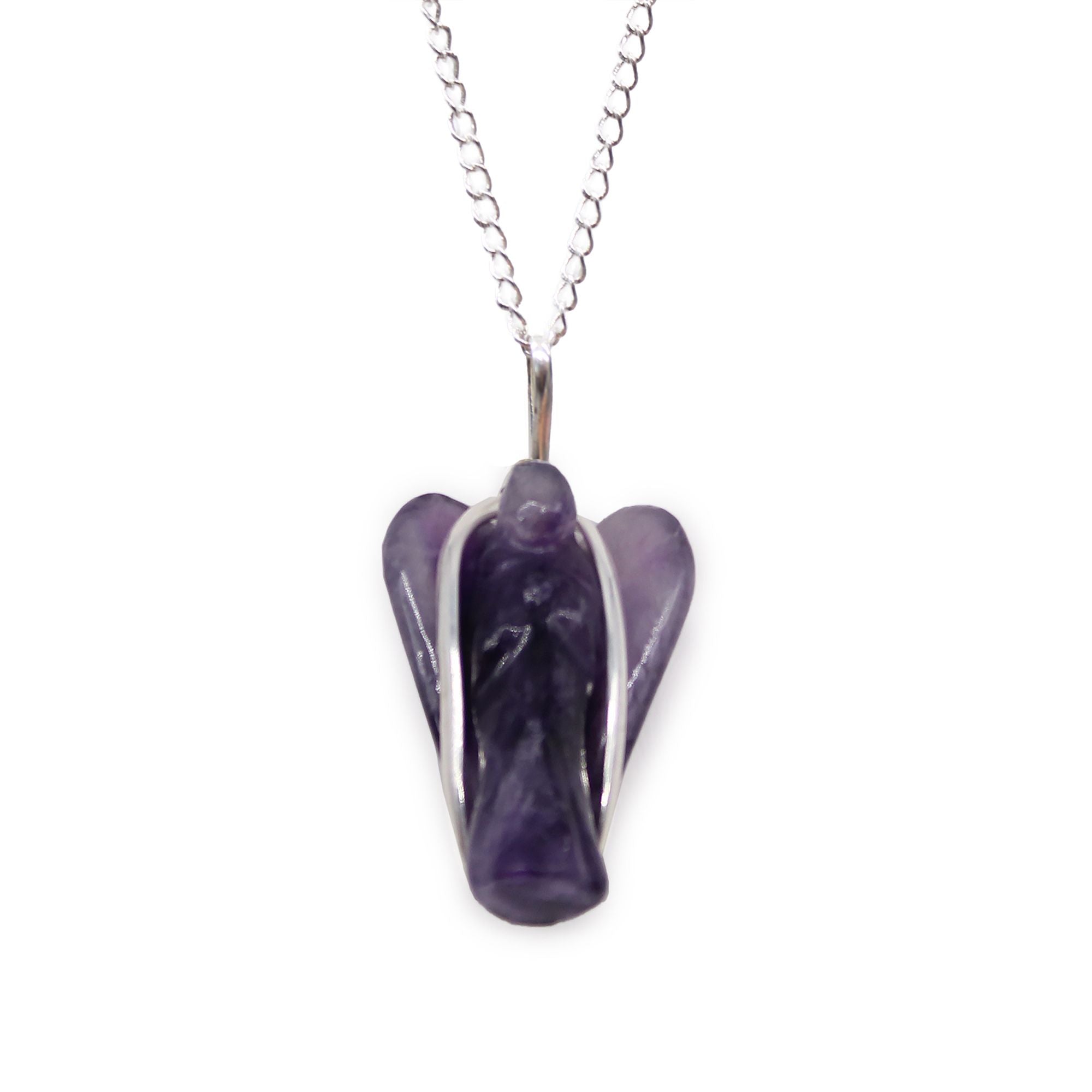 Pendentif Ange Gardien – Améthyste