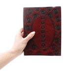 Carnet en Cuir Végétal – Moyen Mandala Chakra