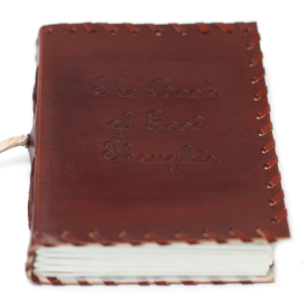 Carnet en Cuir – Book of Thoughts à Enroulement – 15×10 cm