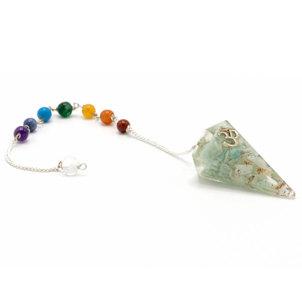 Pendule Orgonite Chakra – Om