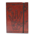 Carnet en Cuir Végétal – Petit Palmistry (Chiromancie)