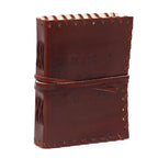 Carnet en Cuir – Book of Thoughts à Enroulement – 15×10 cm