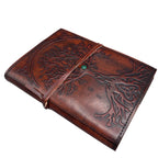 Journal en Cuir – Arbre de Vie – 18×13×2 cm