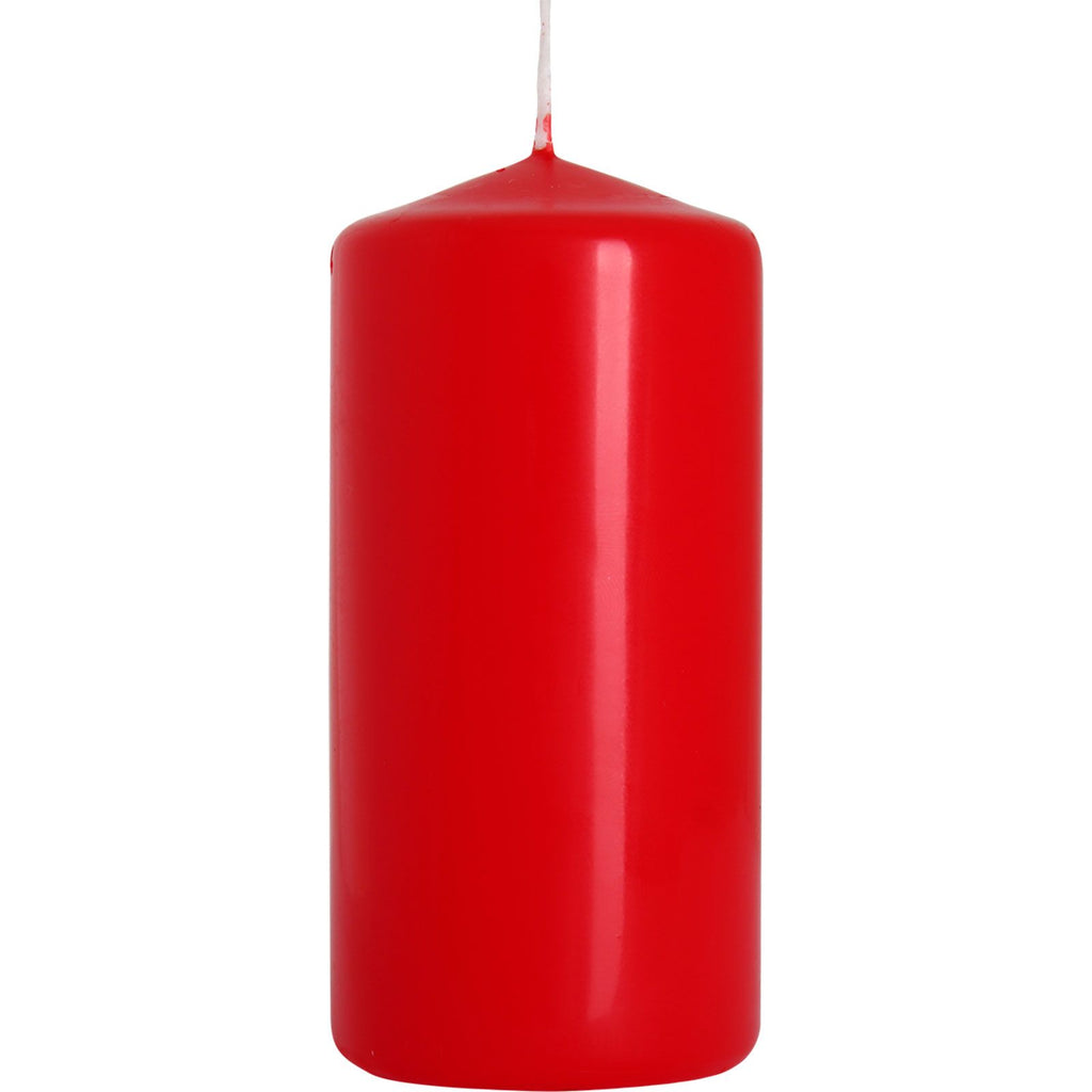 Bougie Pilier 50×100 mm – Rouge – À l'Unité