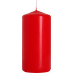 Bougie Pilier 50×100 mm – Rouge – À l'Unité