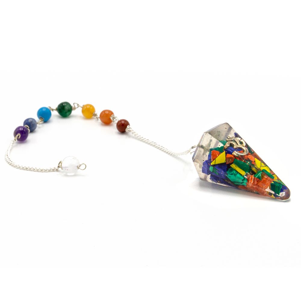 Pendule Orgonite Chakra – Om