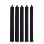 Bougies de Table Noir – Lot de 100