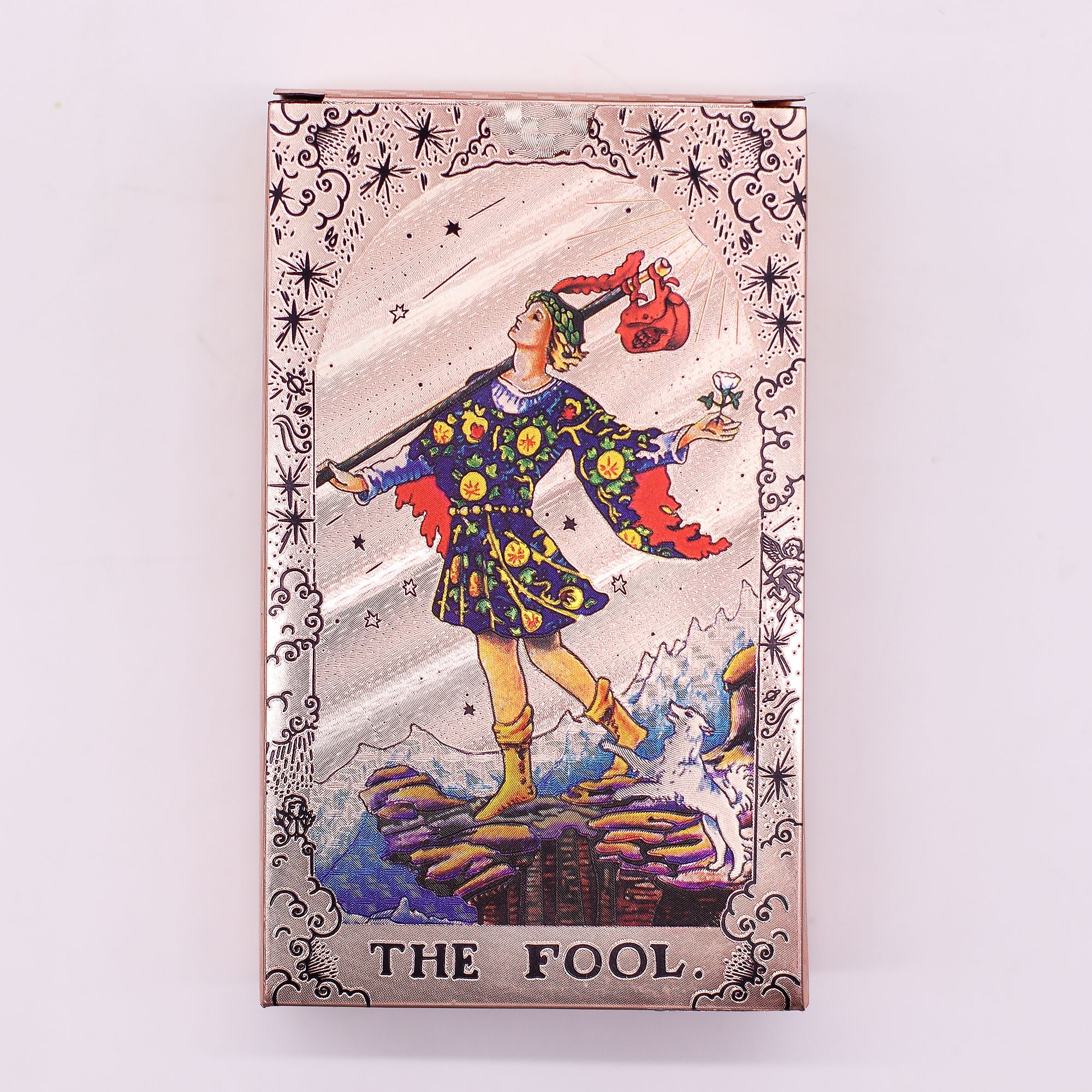 Tarot Phases de Lune – Dorure Or Rose – avec Livret