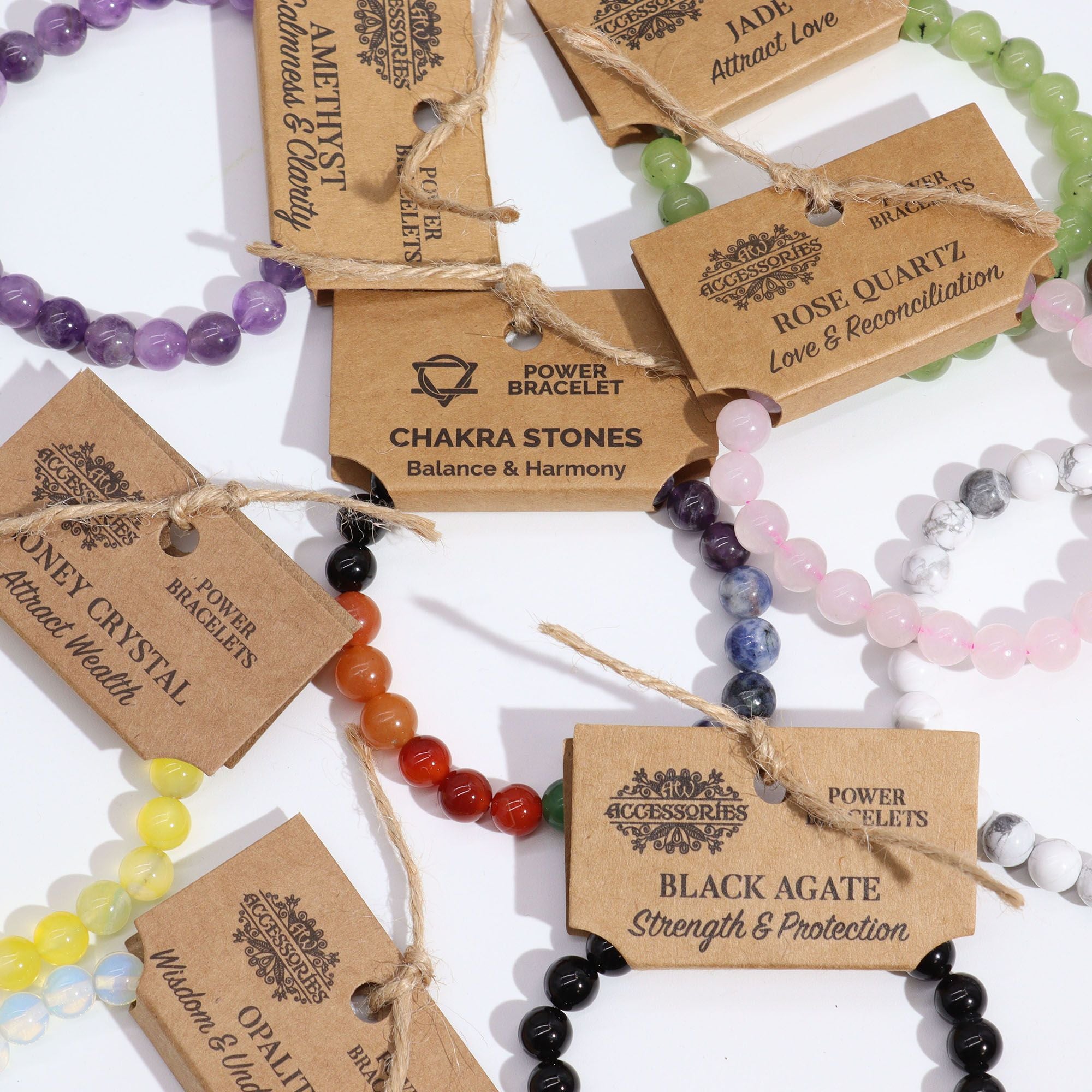Bracelet Mala – Améthyste – Pierres Rondes