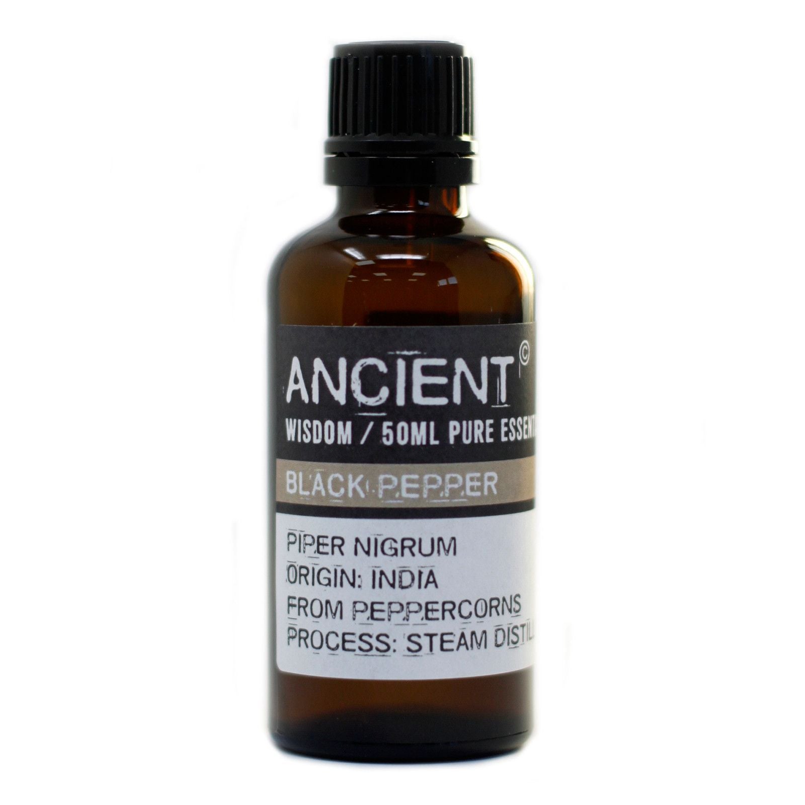 Huile Essentielle de Poivre Noir – 50 ml