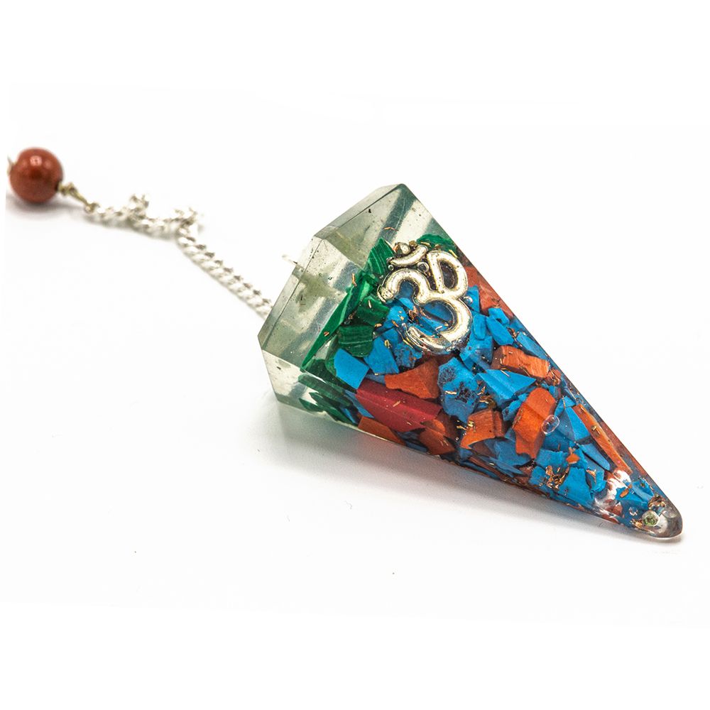 Pendule Orgonite Chakra – Om