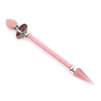 Baguette Magique Shiva Lingam – Quartz Rose – Amour