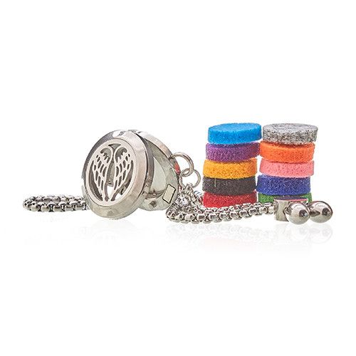 Bracelet Diffuseur d’Aromathérapie – Ailes d’Ange – 20 mm