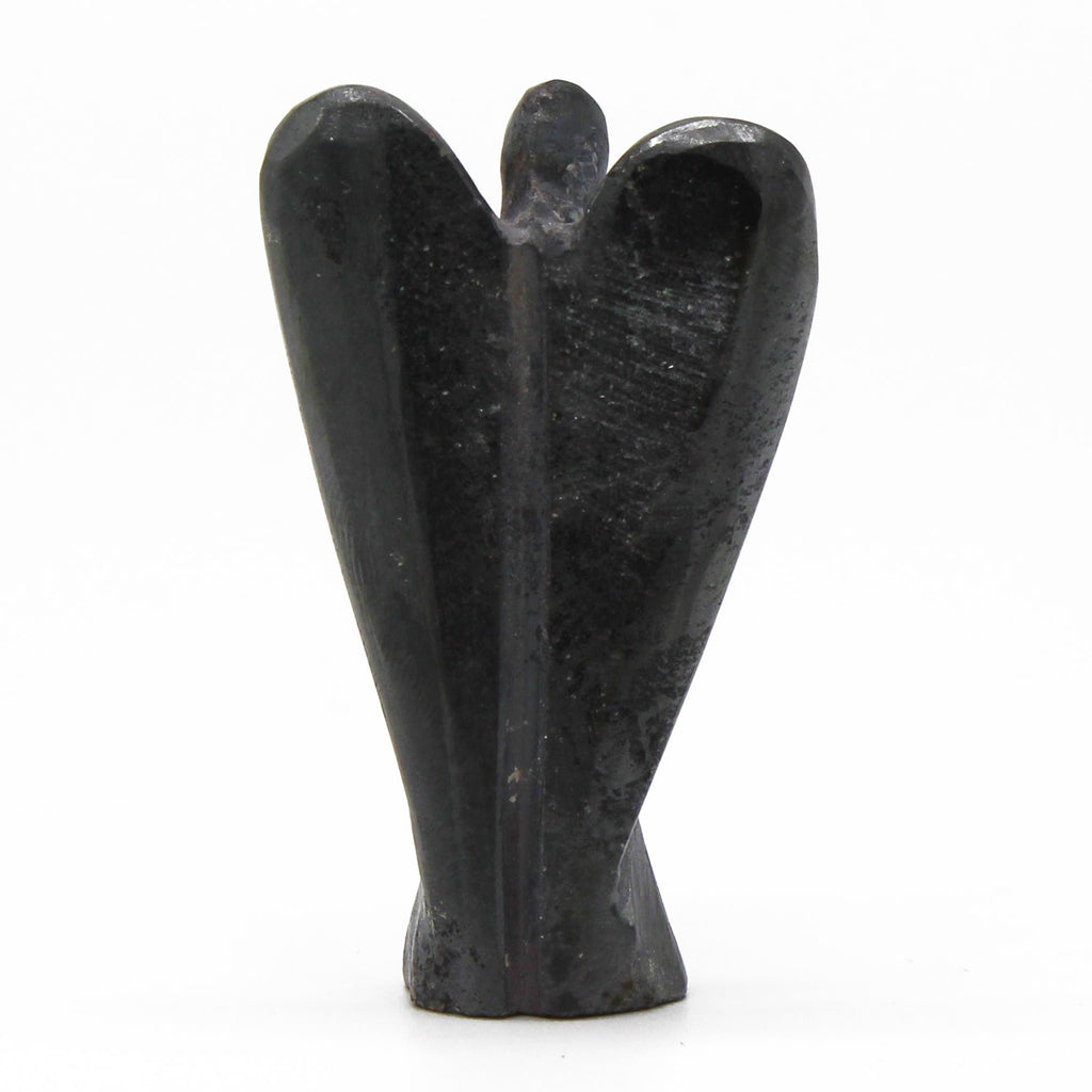 Ange en Gemme Sculpté – Hématite