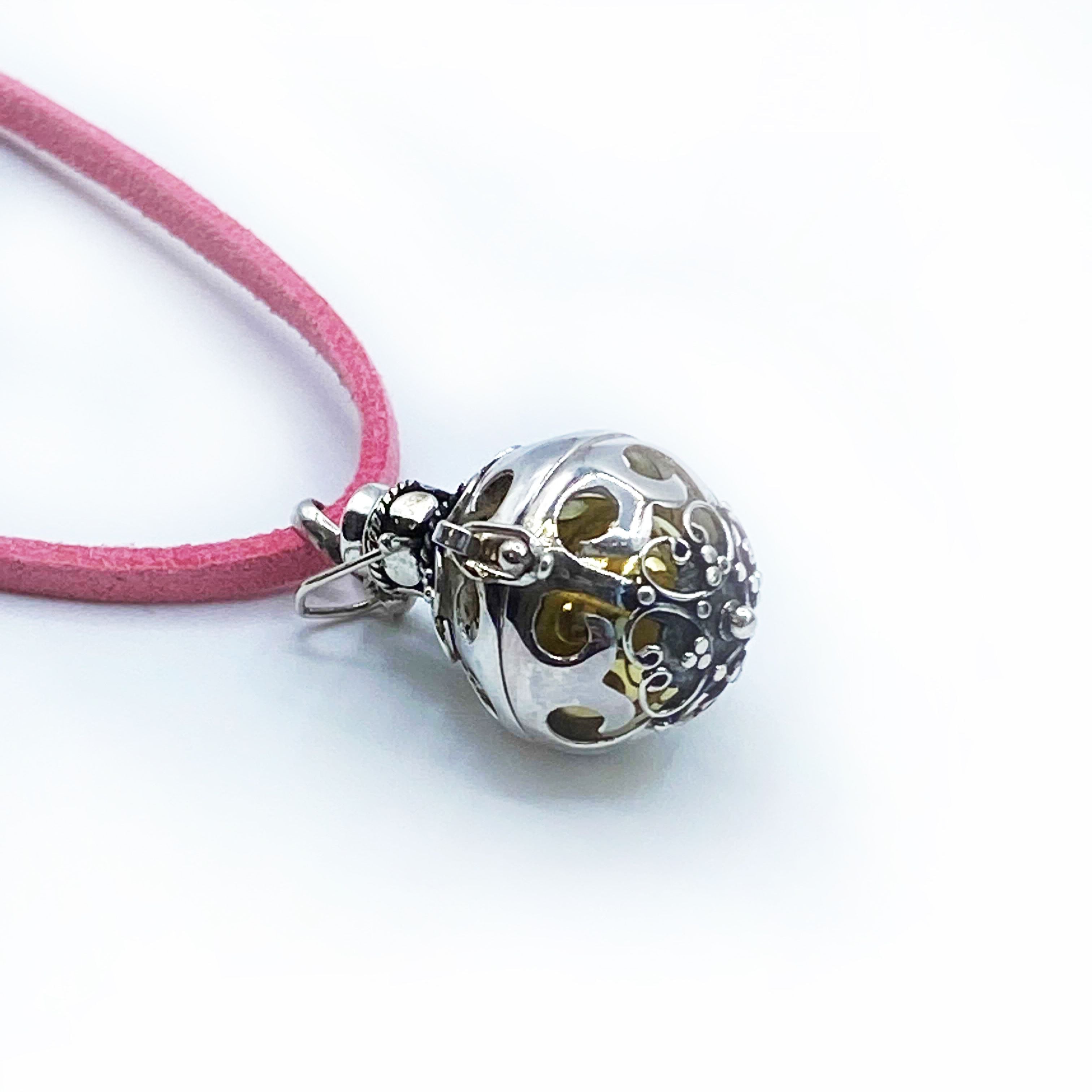 Collier Clochette d’Ange en Argent – Seduction – 16 mm