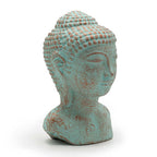 Tête de Bouddha Tranquillité – Vert Cuivré