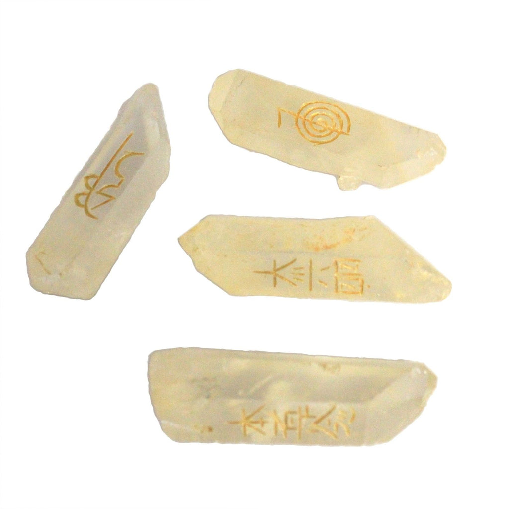 Set Feng Shui – Quatre Quartz Naturels