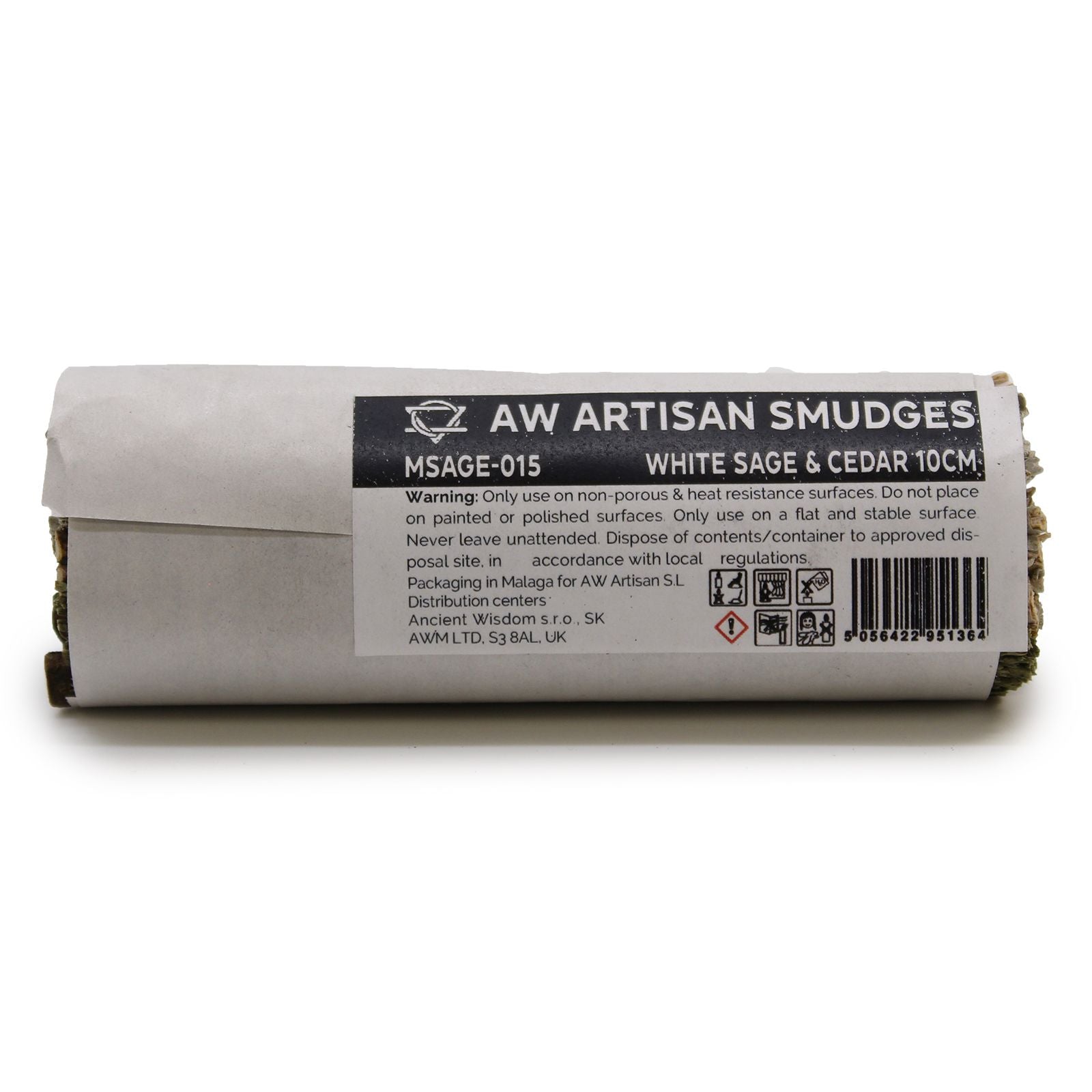 Bâton de Fumigation – Sauge Blanche & Cèdre – 10 cm