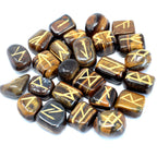 Runes Indiennes en Pochette – Œil de Tigre