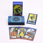 Jeu de Tarot Mandala – Dorure Bleue avec Livret