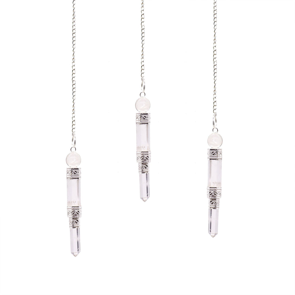 Pendule Trois Pièces – Cristal de Roche