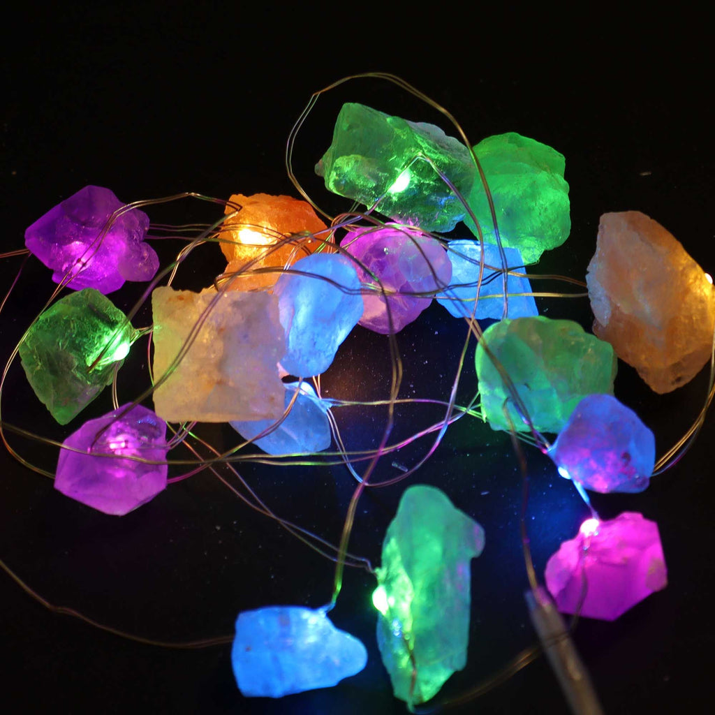 Guirlande Lumineuse Gemmes – Pierres Mixtes