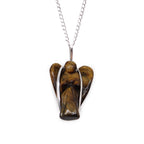 Pendentif Ange Gardien – Œil de Tigre