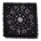 Tapis d'Autel Frangé – Horoscope (Zodiaque)