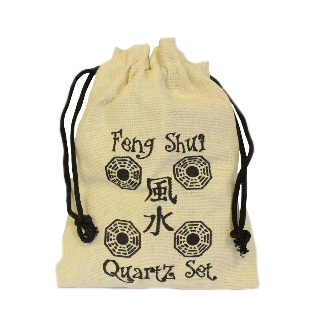 Set Feng Shui – Quatre Quartz Naturels