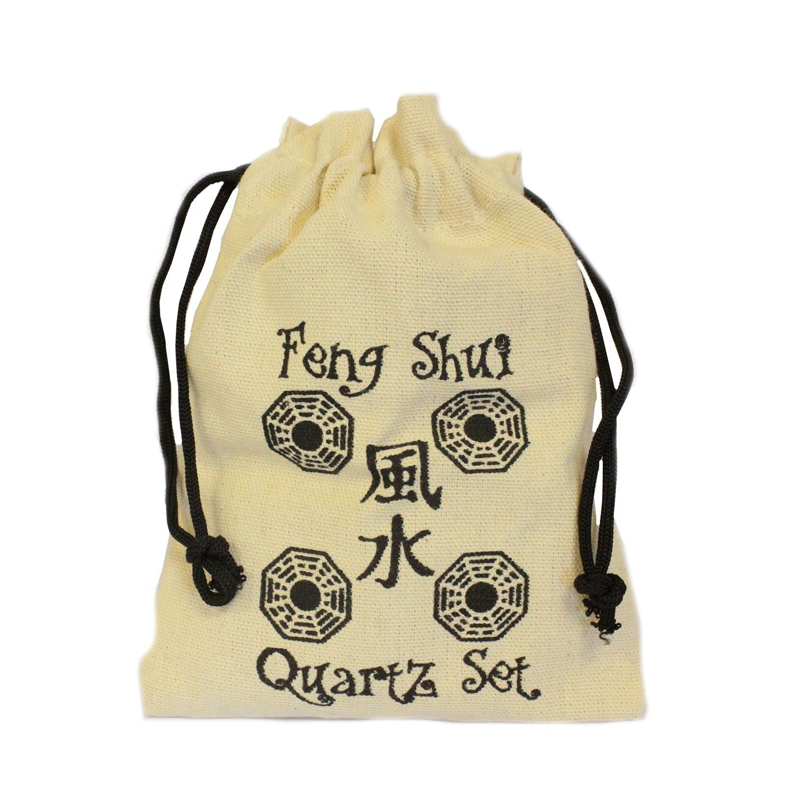 Set Feng Shui – Quatre Quartz Naturels