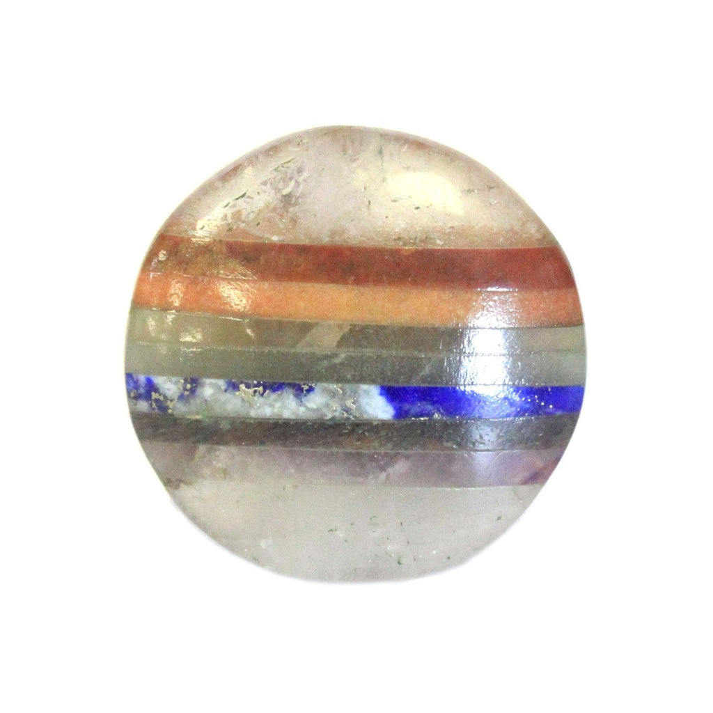 Palmstone Chakra – Cristal de Roche – 45 mm