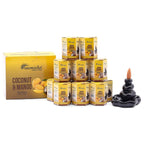 Encens Backflow Masala – Noix de Coco & Mangue (10 cônes)