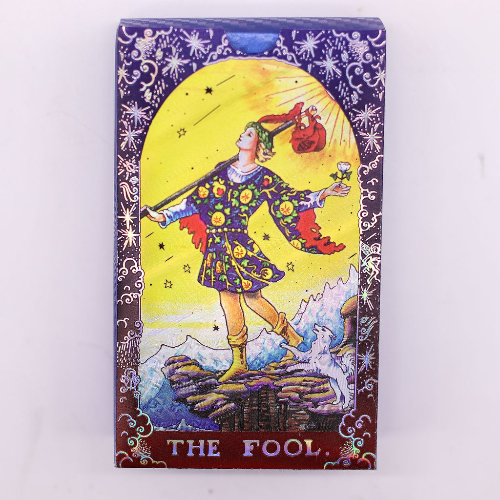 Jeu de Tarot Mandala – Dorure Bleue avec Livret