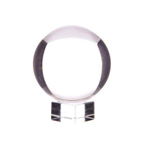 Boule de Cristal sur Support – Quartz Clair – 40 mm