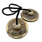 Cymbales Tingsha Tibétaines – Dragon – ~7,4 cm
