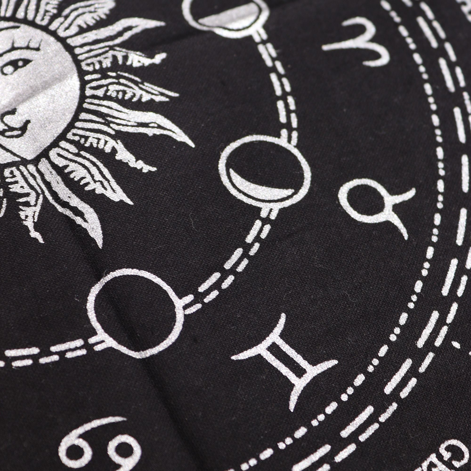 Tapis d'Autel Frangé – Horoscope (Zodiaque)