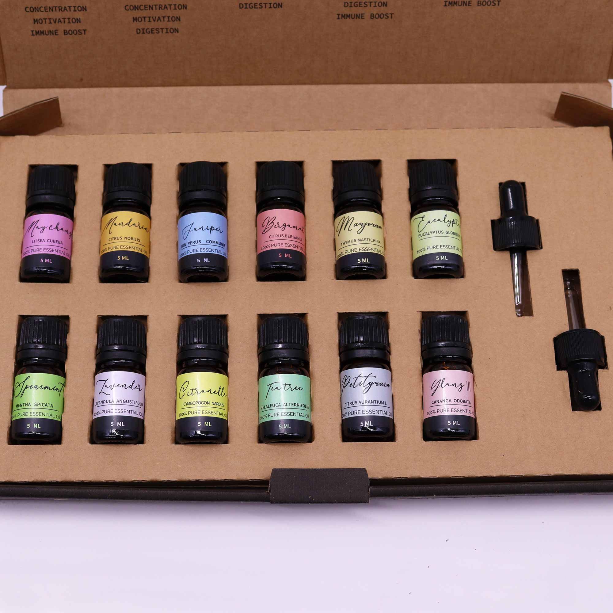 Coffret d’Huiles Essentielles – Printemps Sacré – 12 x 5 ml