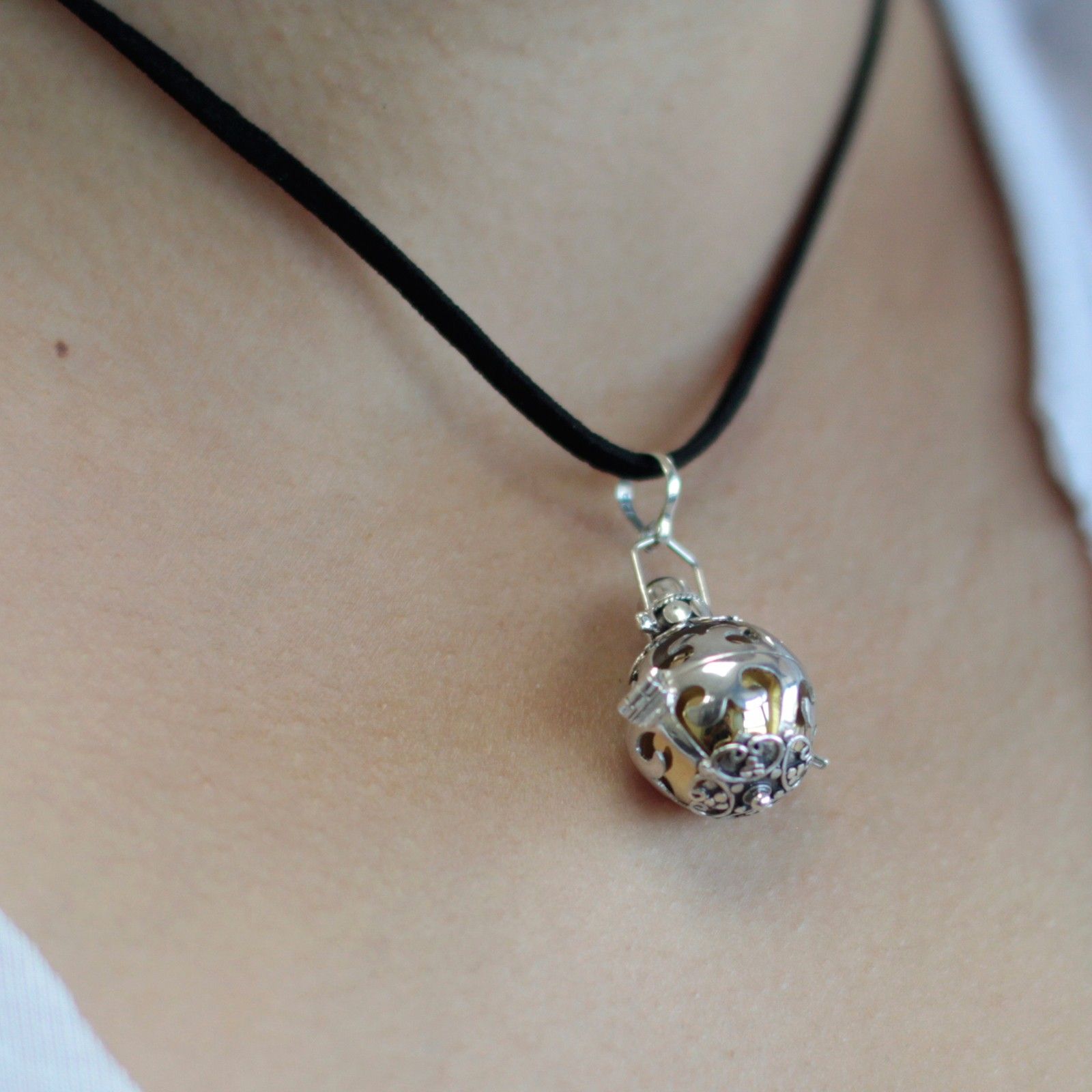 Cloche d'Ange en Argent 925 – "Dreams" – 18 mm