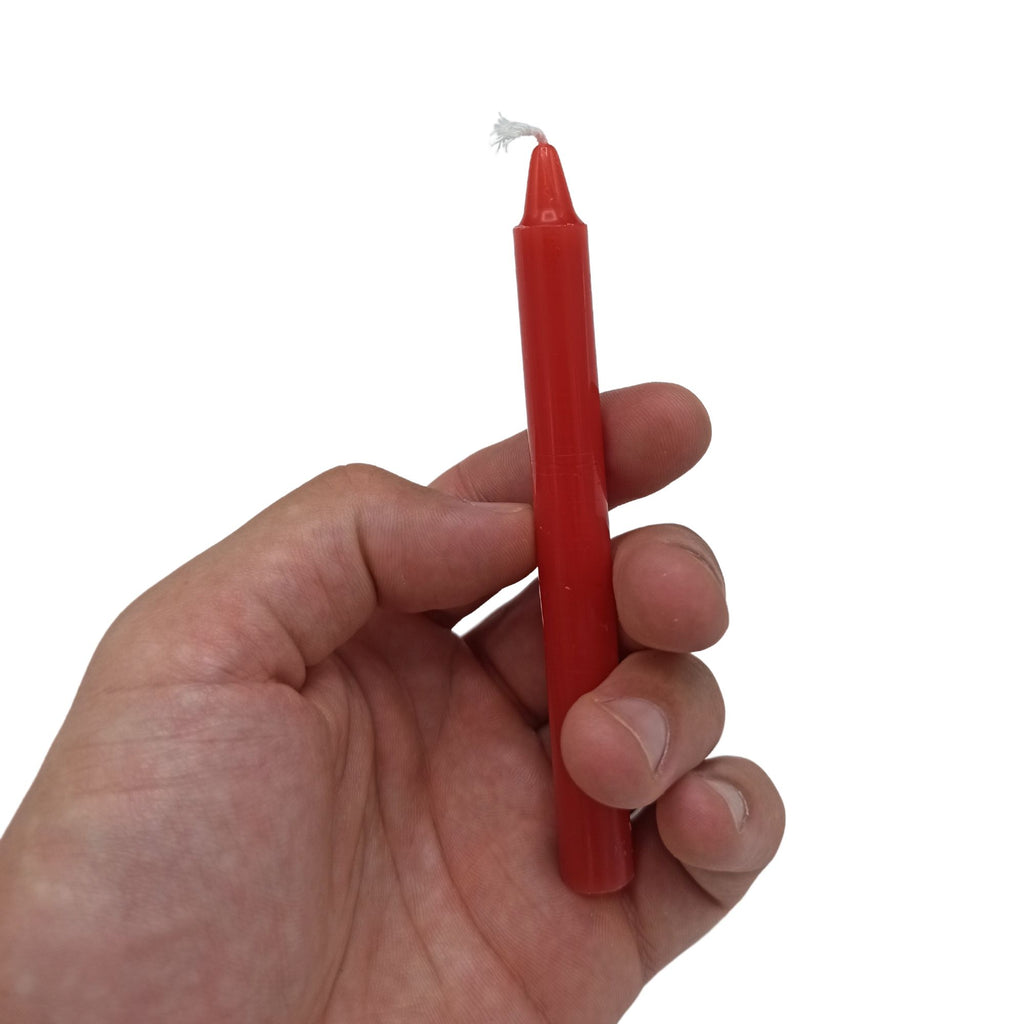 Bougies de Manifestation – Rouge – Chakra Racine (pack de 12)