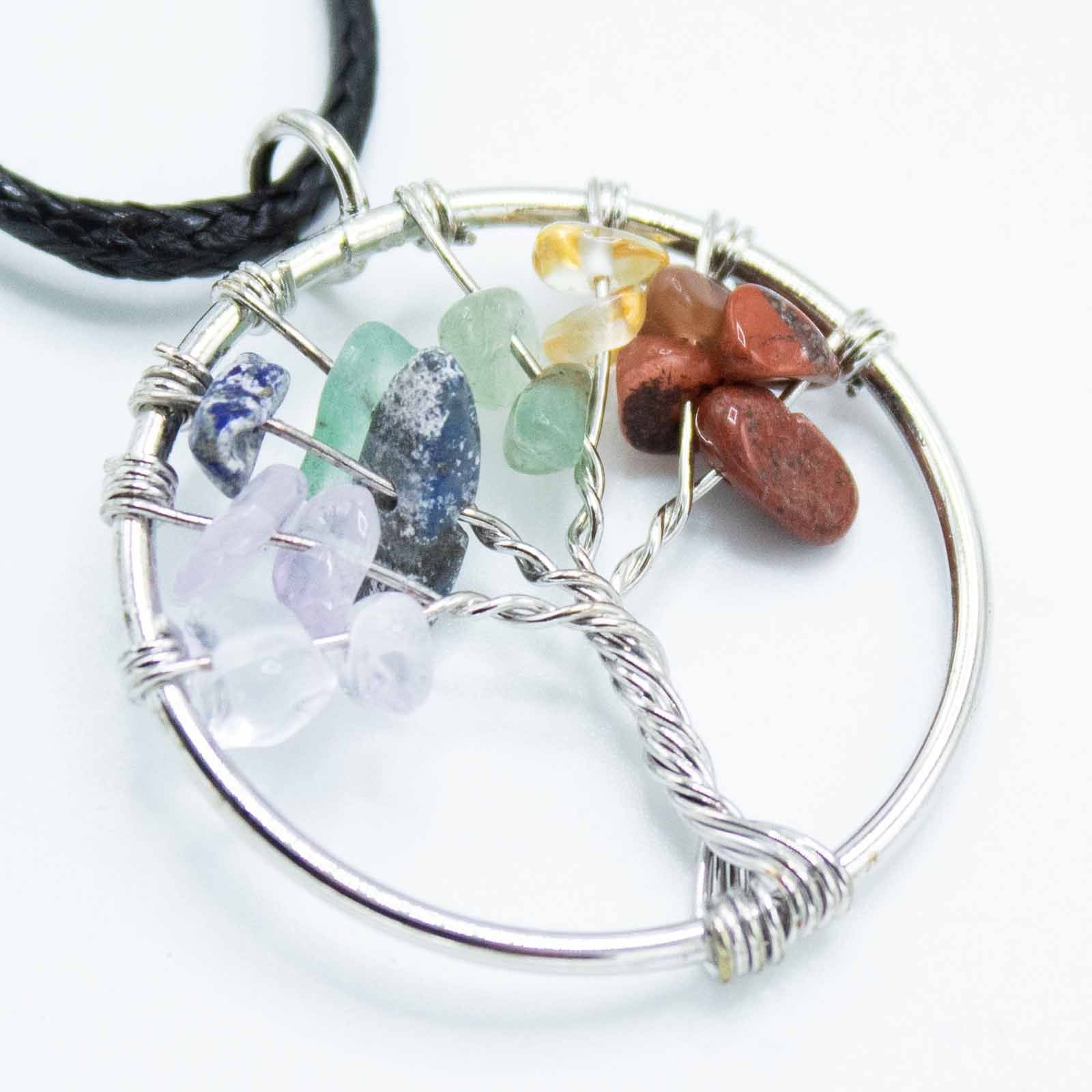 Collier Arbre de Vie – Pierres des 7 Chakras